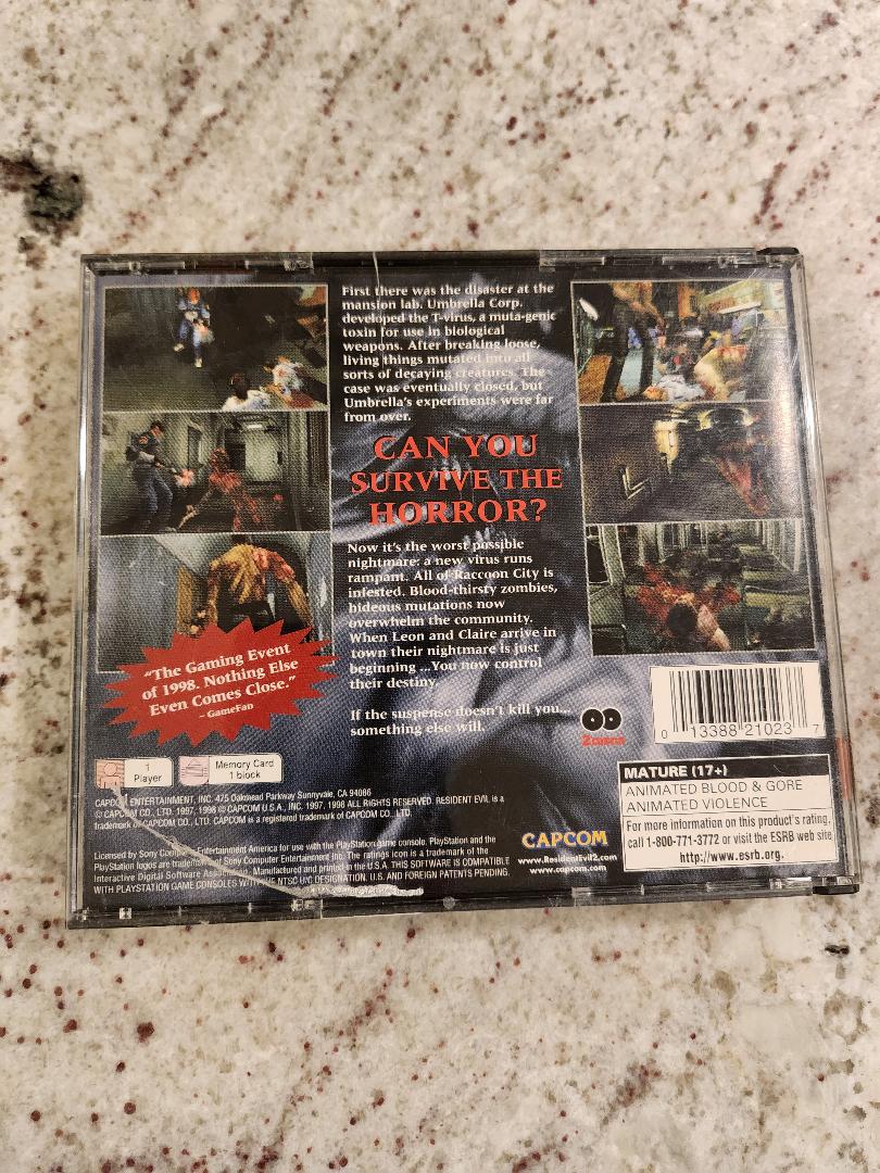 Resident Evil 2 PS1