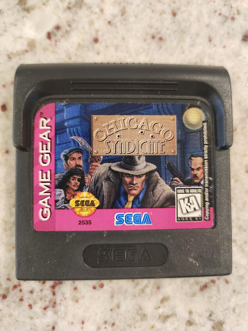 Equipo de juego de Sega del sindicato de Chicago