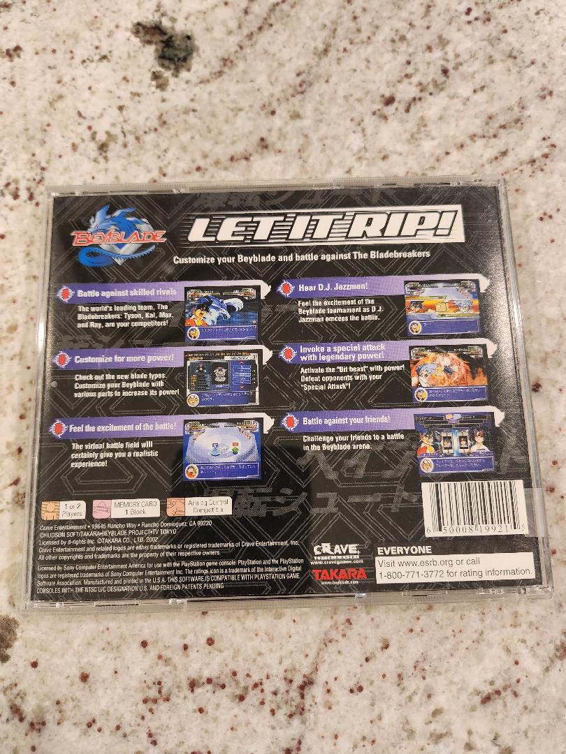 BeyBlade PS1 CIB