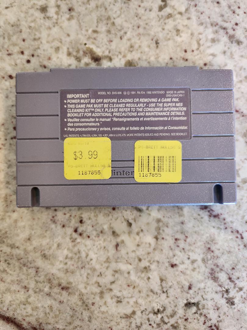 Brett Hull Hockey '95 SNES