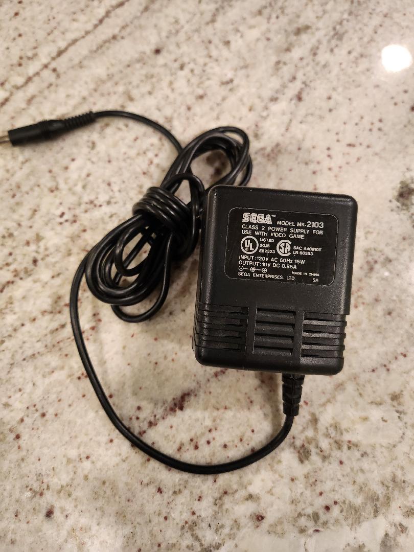 Alimentation SEGA Genesis modèle 2 MK-2103 OEM d'occasion