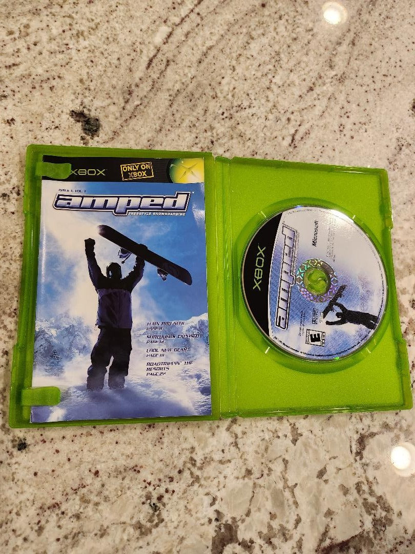 Amped Freestyle Snowboard Xbox Original