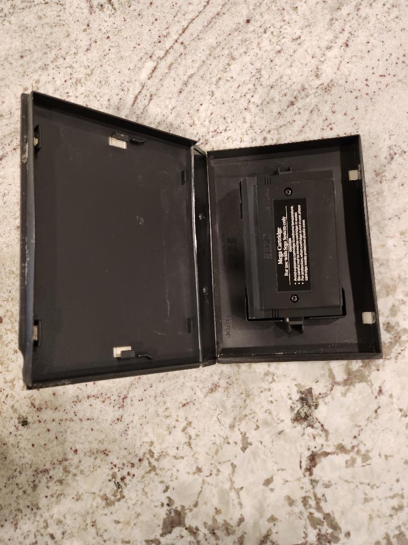 Missile Defense 3D Sega Master Cart. and Box Only