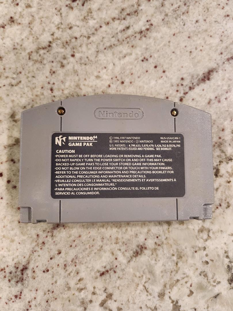 F-1 World Grand Prix N64 Game