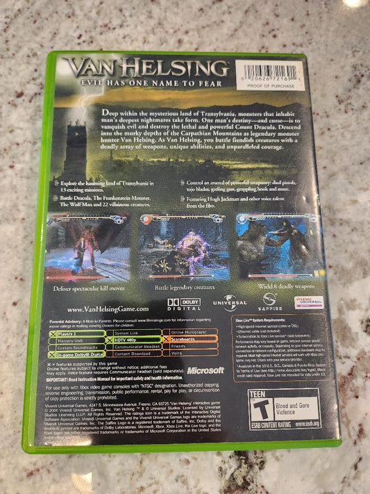 Van Helsing Xbox Original