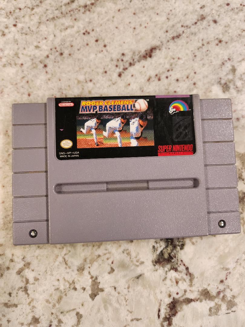 MVP Baseball SNES de Roger Clemens