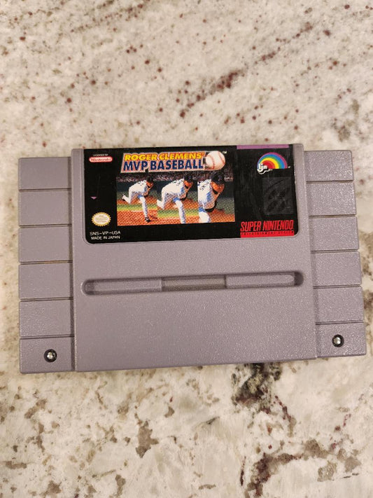 MVP Baseball SNES de Roger Clemens