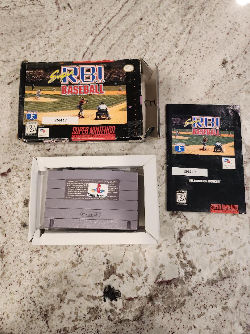 Super RBI Baseball SNES