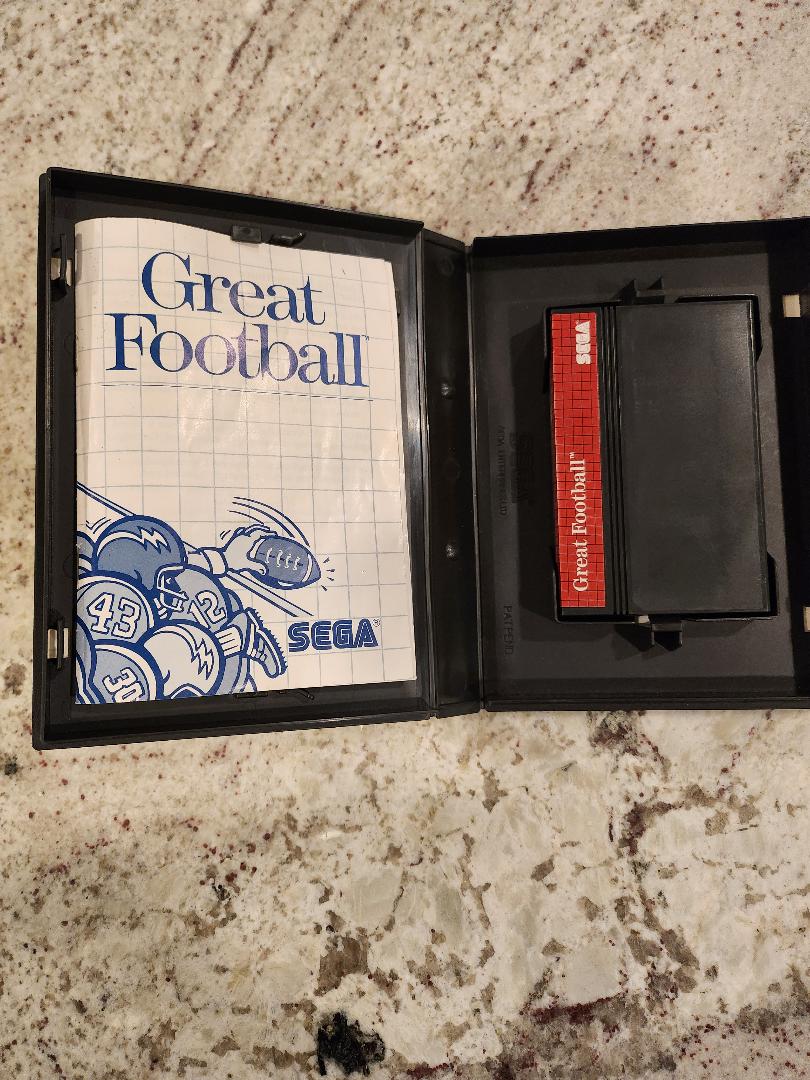 Great Football Sega Master CIB