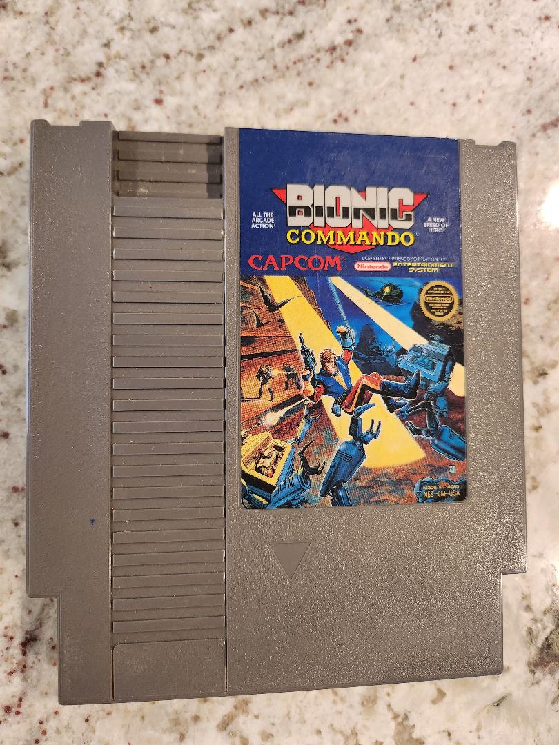 Comando biónico Nintendo NES
