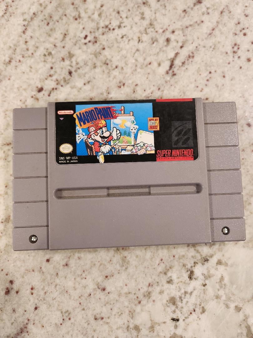 Pintura Mario SNES