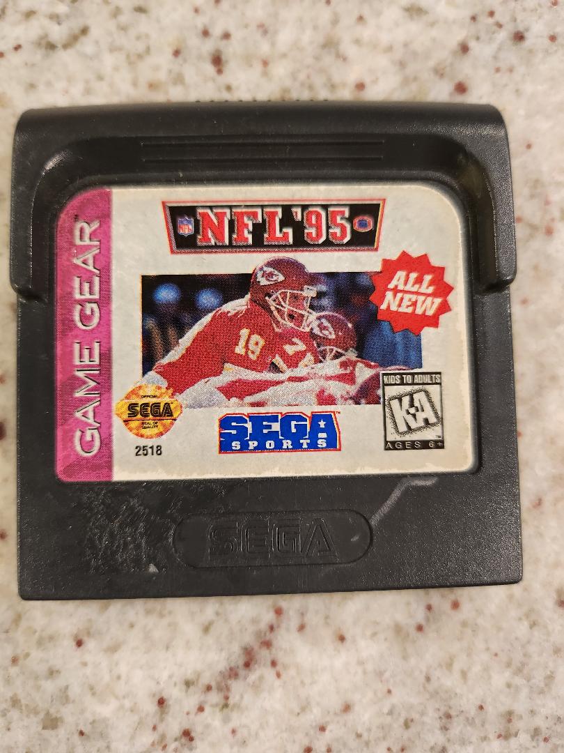 Équipement de jeu NFL '95 Sega