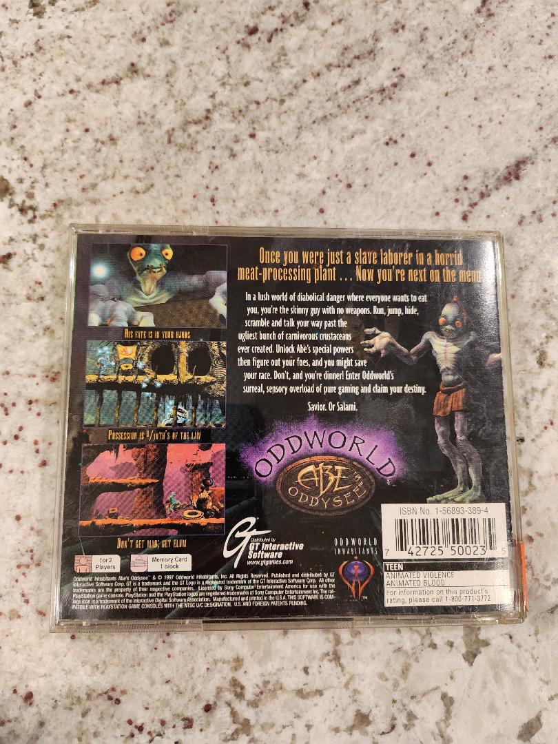 Oddworld: Abe's Oddysee PS1