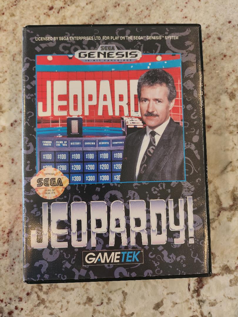 Jeopardy Sega Genesis CIB