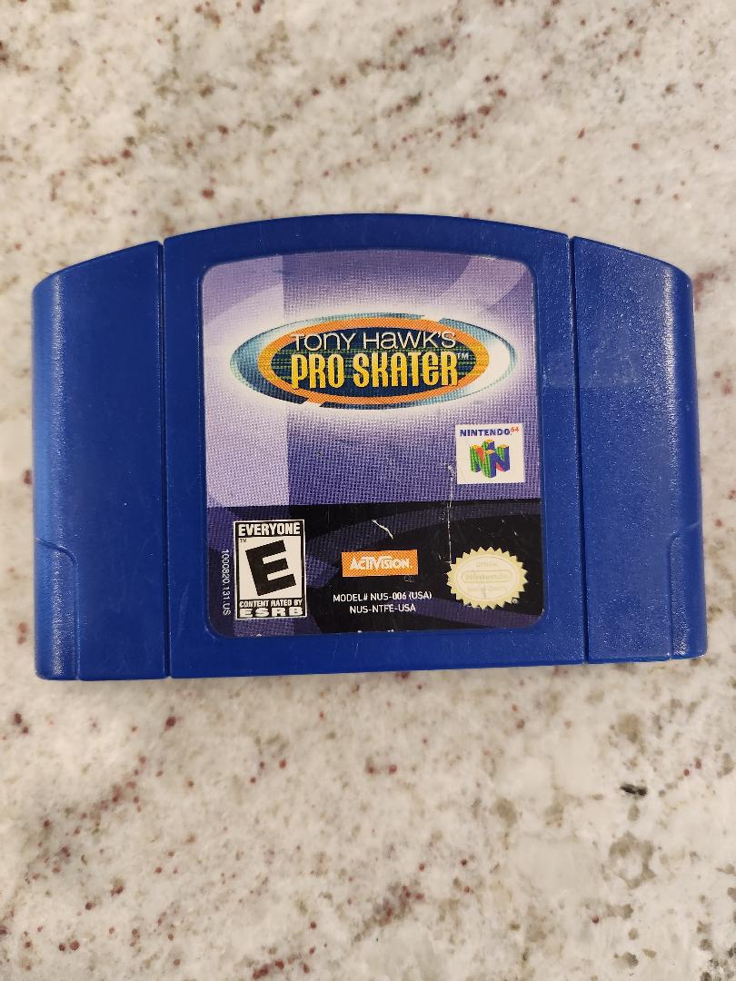 Tony Hawk's Pro Skater N64 Game