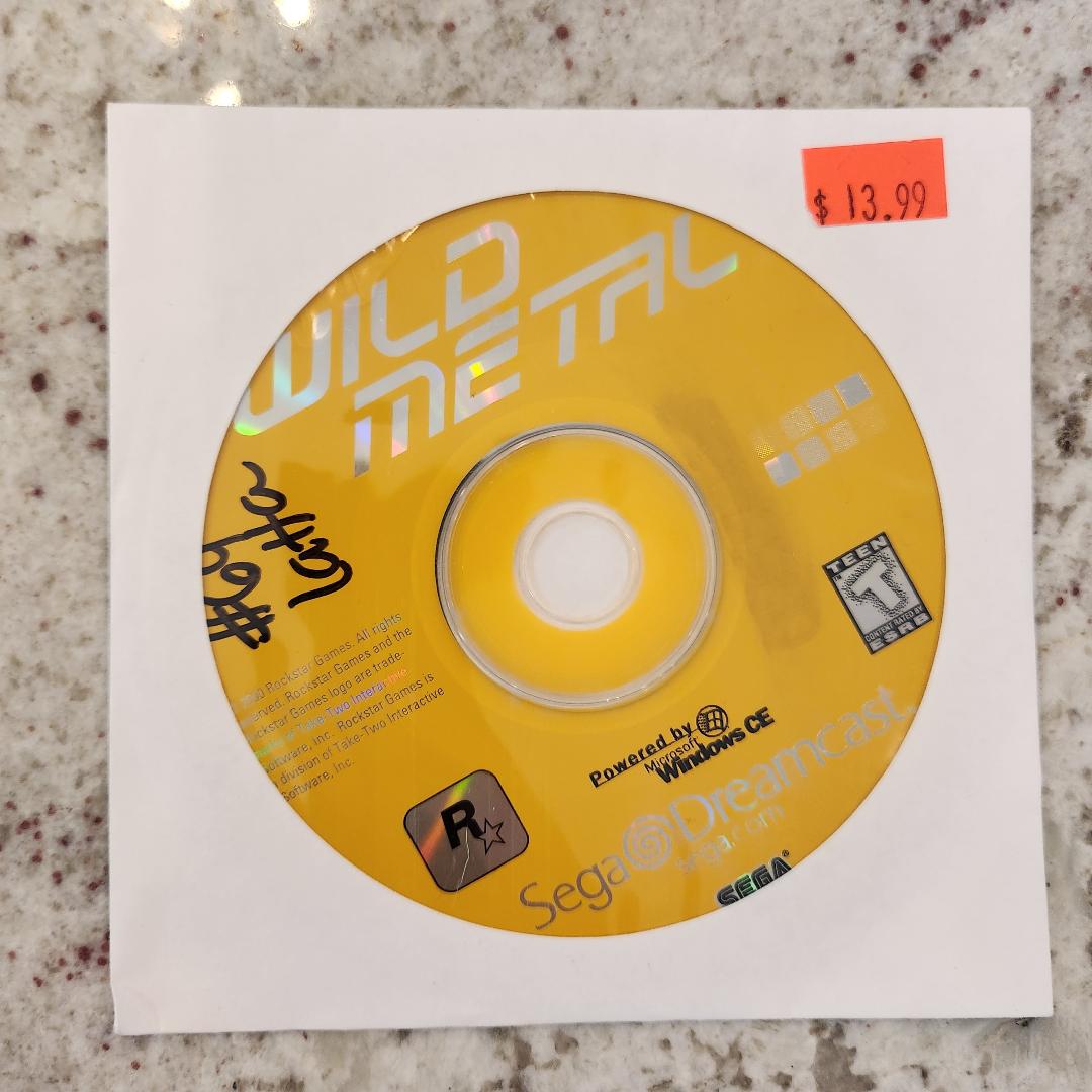 Metal salvaje Sega Dreamcast