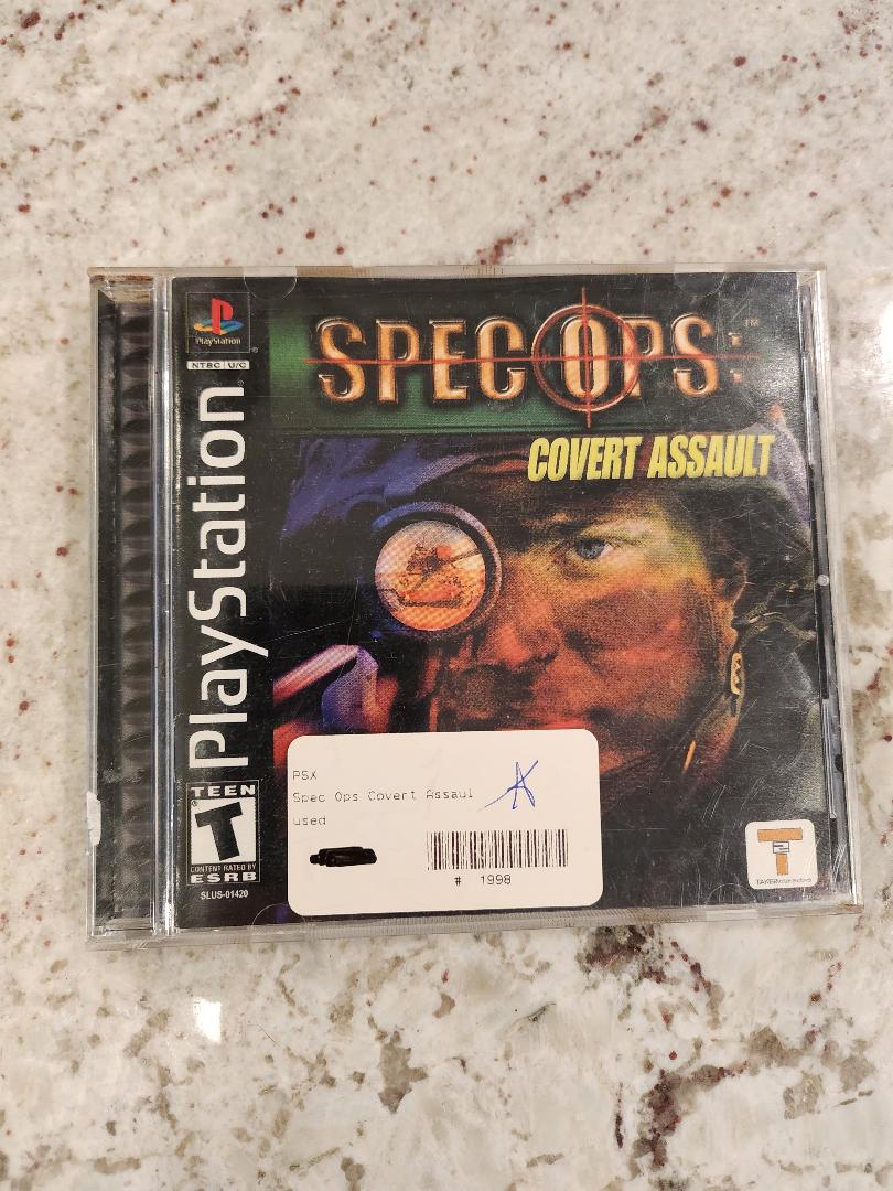 Spec Ops Covert Assault PS1