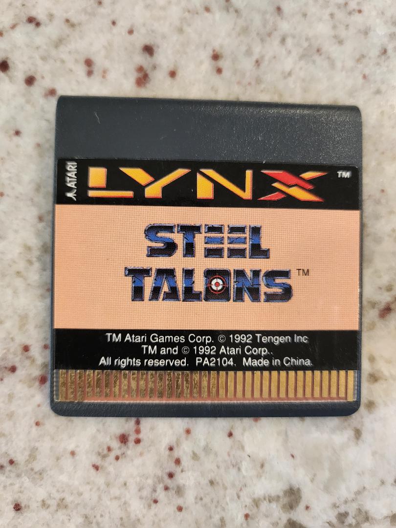 SERRES D'ACIER Atari Lynx