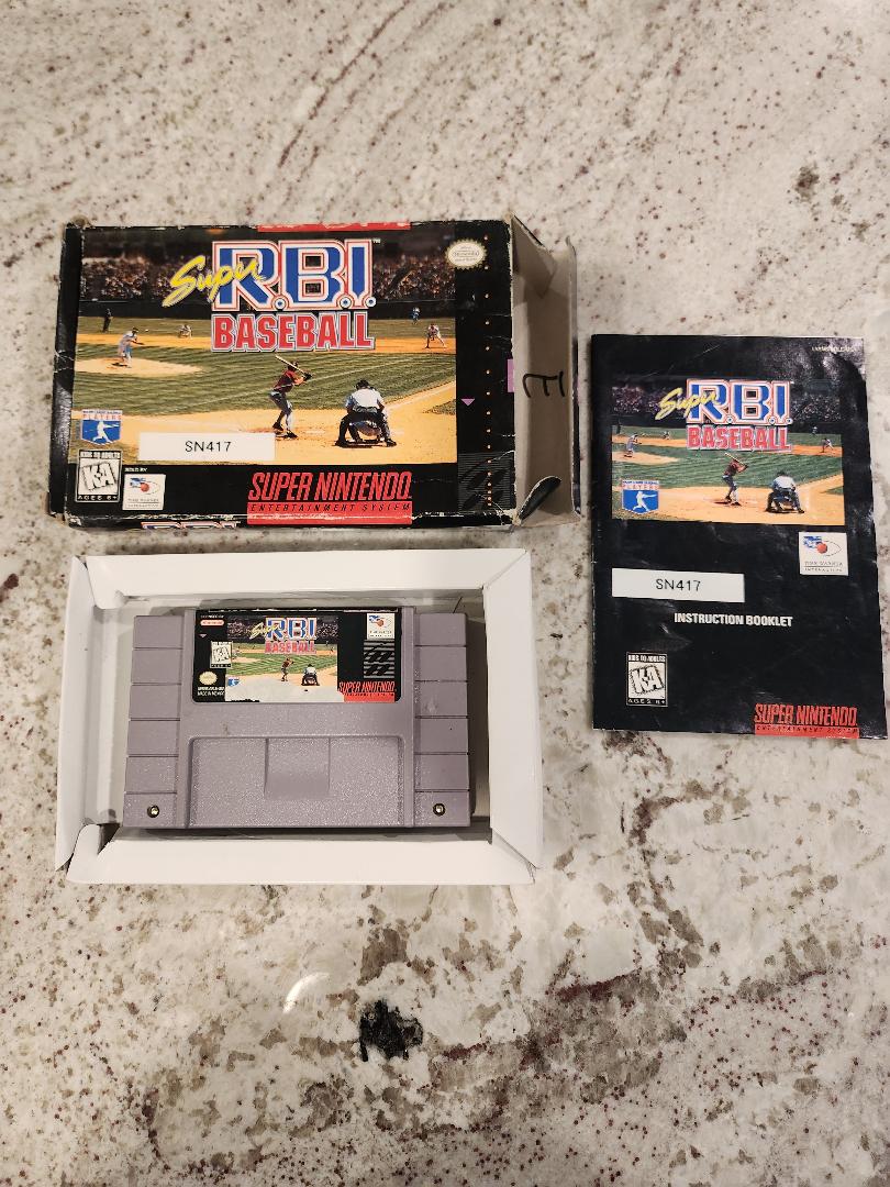 Super RBI Baseball SNES