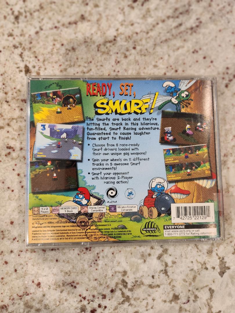 Schtroumpf Racer PS1