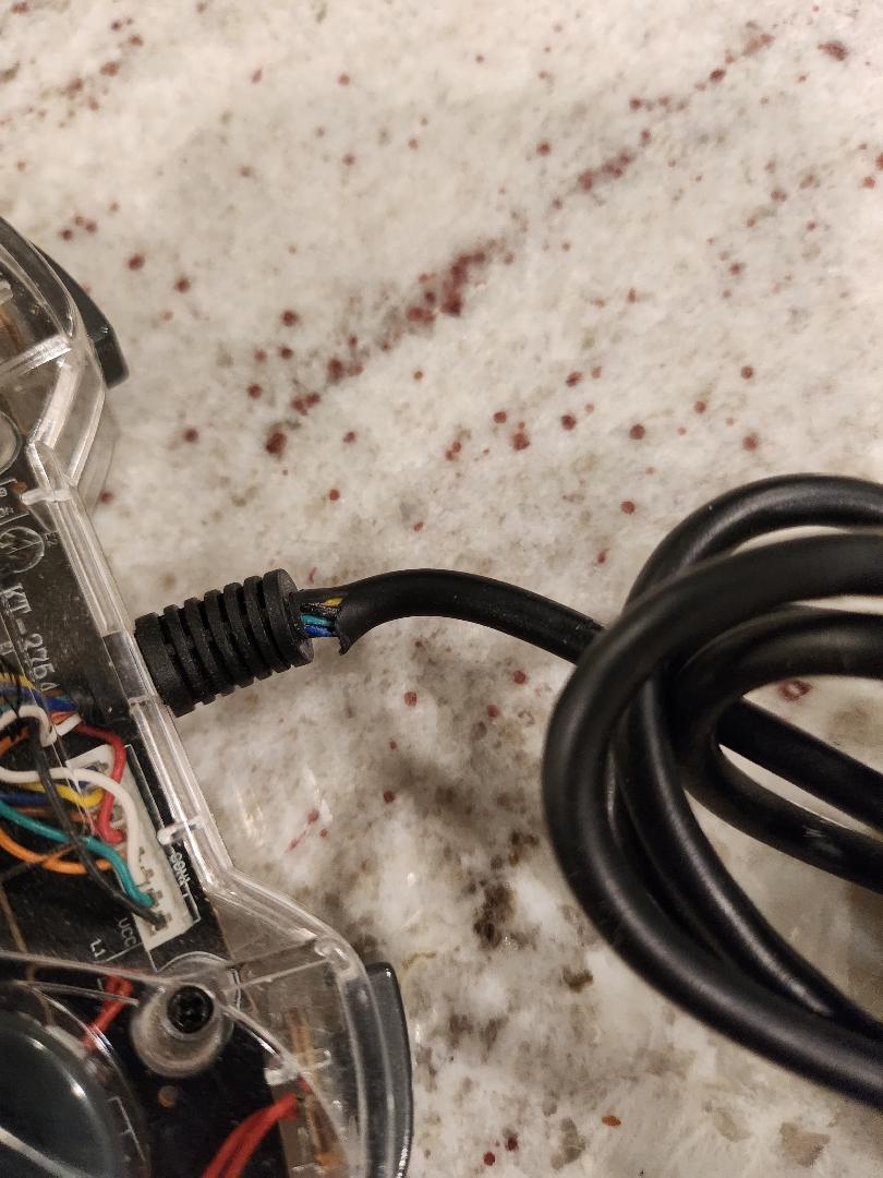 Clear Controller Used for PlayStation 1