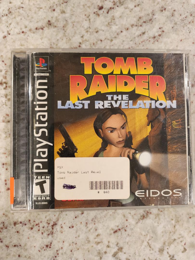 Tomb Raider La Dernière Révélation PS1