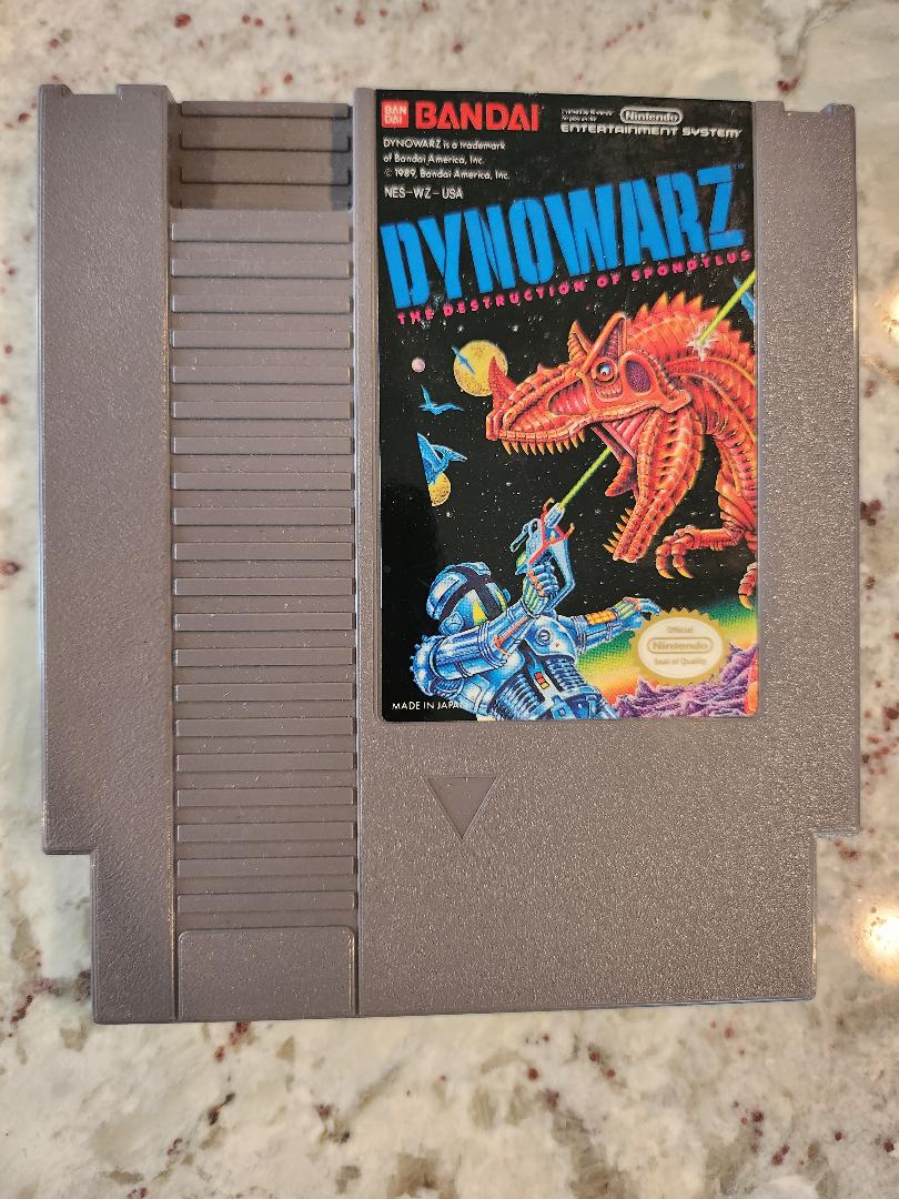 Dynowarz: La destrucción de Spondylus Nintendo NES