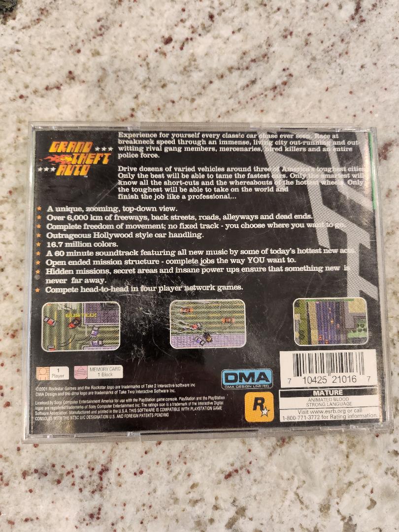 Grand Theft Auto PS1