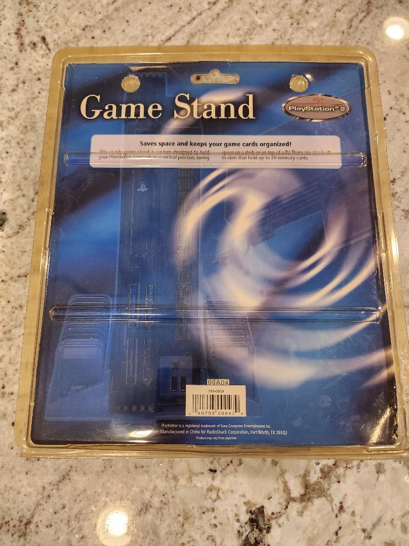 Support de jeu pour Sony PlayStation 2 Sealed New BLUE
