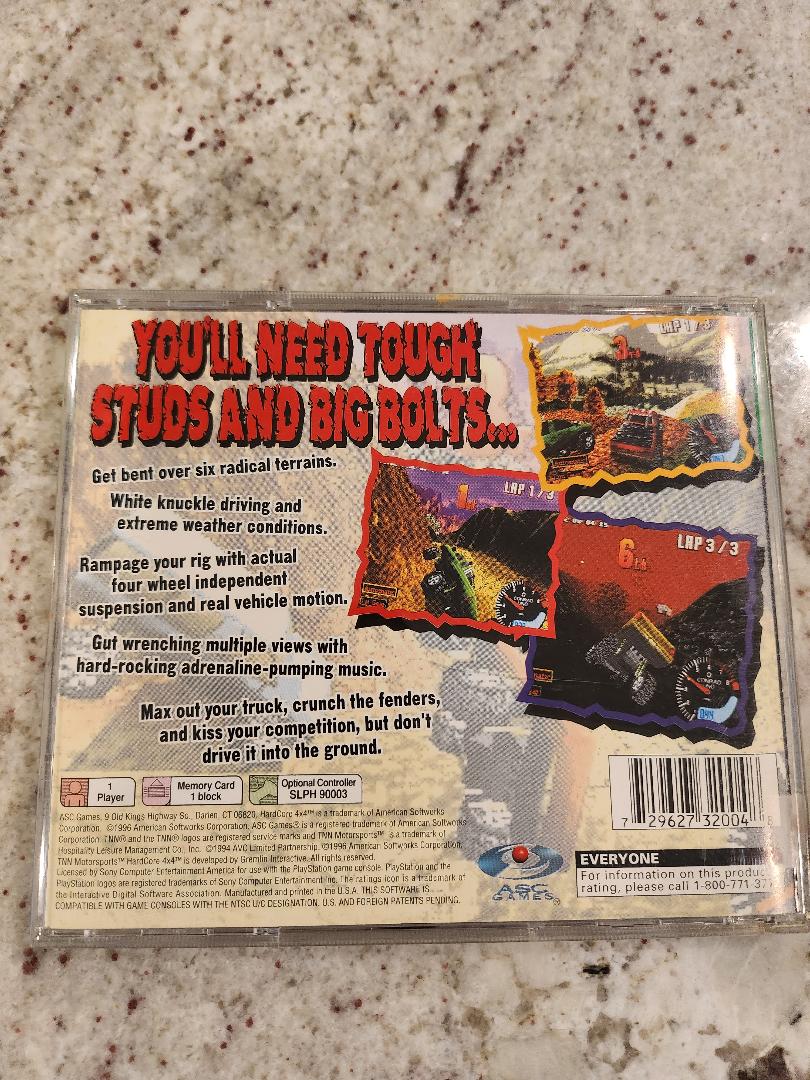 Hardcore 4X4 PS1