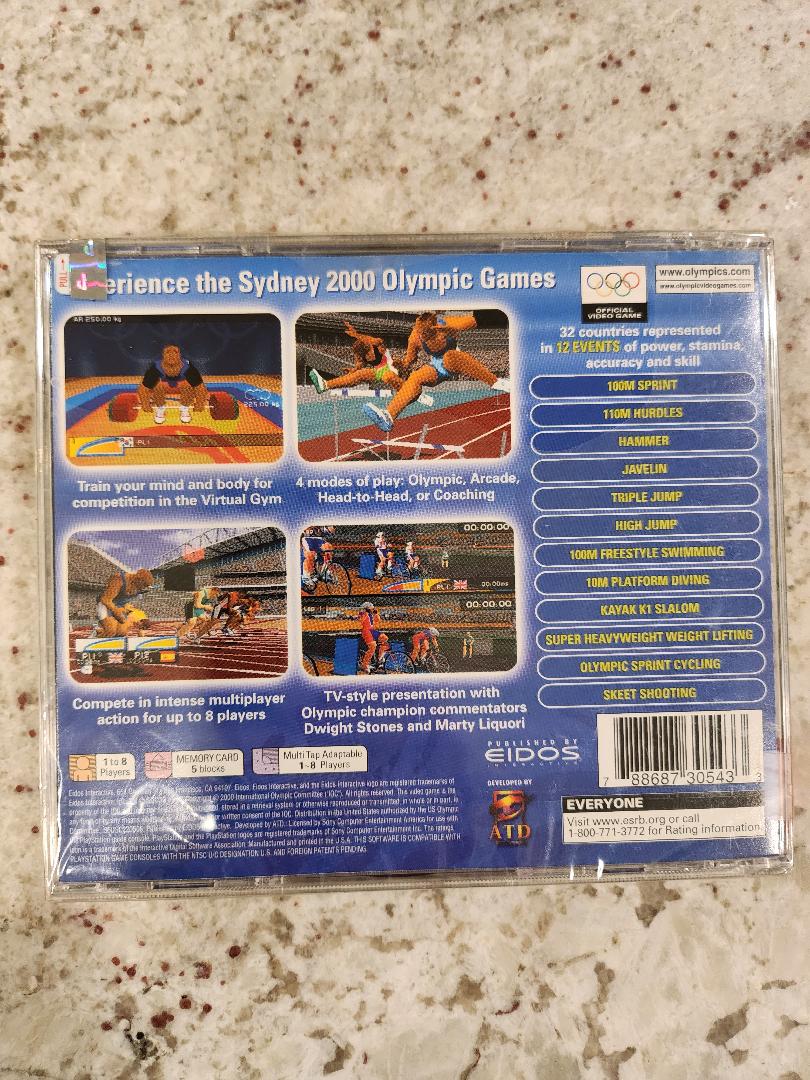 Sydney 2000 PS1 Scellé NOUVEAU