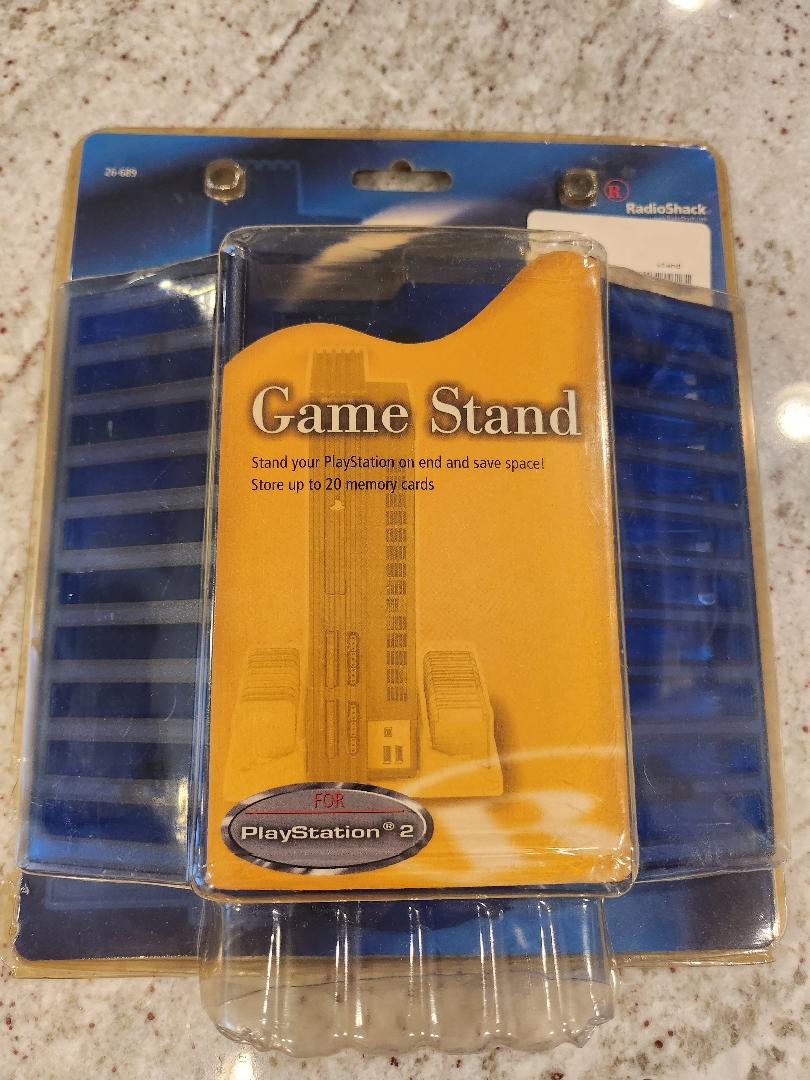 Support de jeu pour Sony PlayStation 2 Sealed New BLUE
