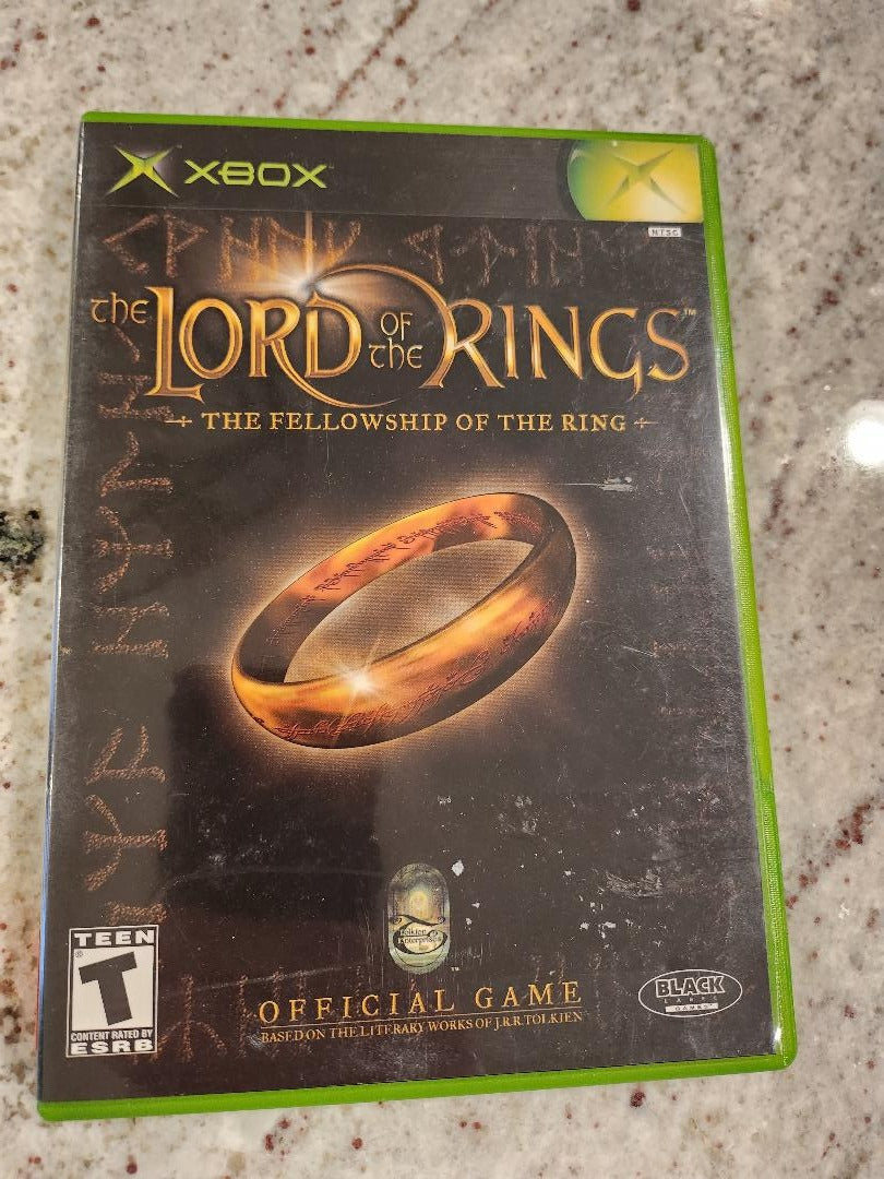 Le Seigneur des Anneaux La Communauté de l'anneau Xbox Original