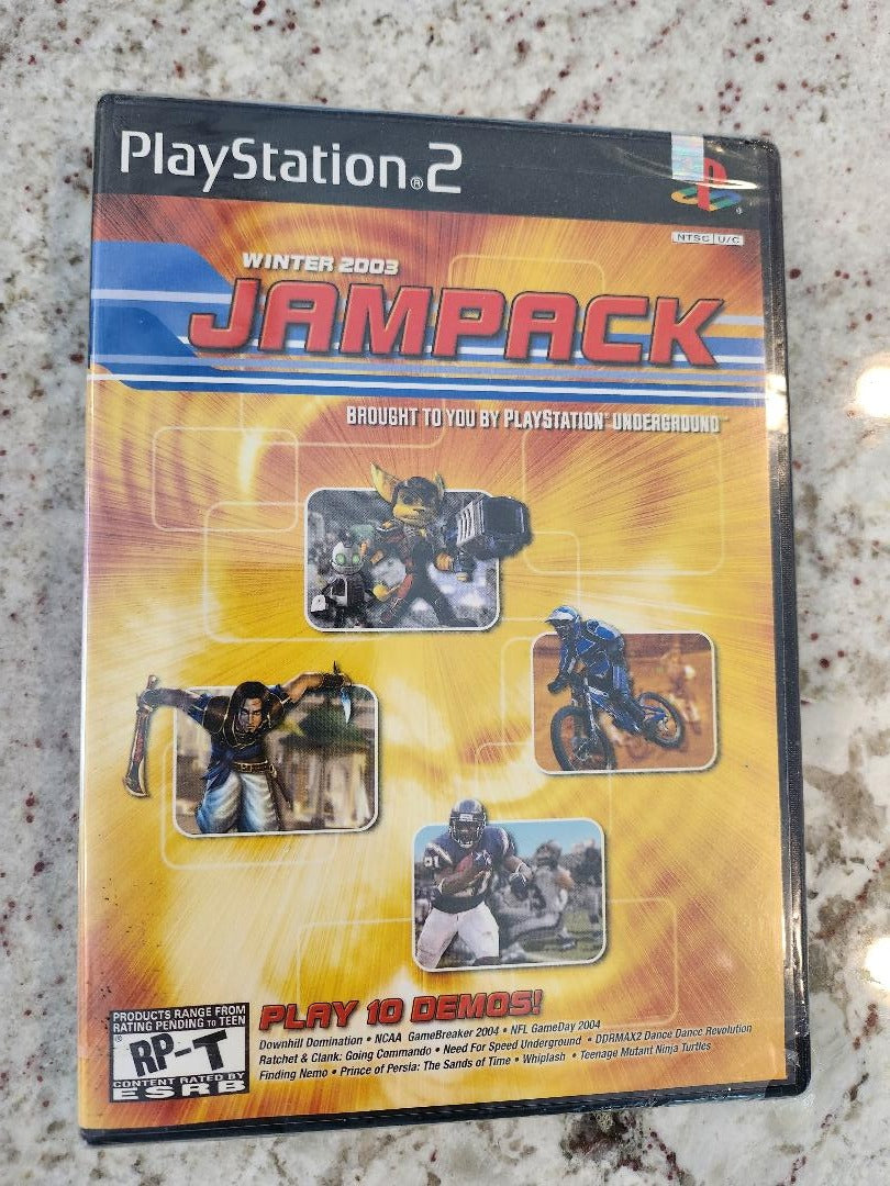 Hiver 2003 Jampack PS2 SCELLÉ NOUVEAU