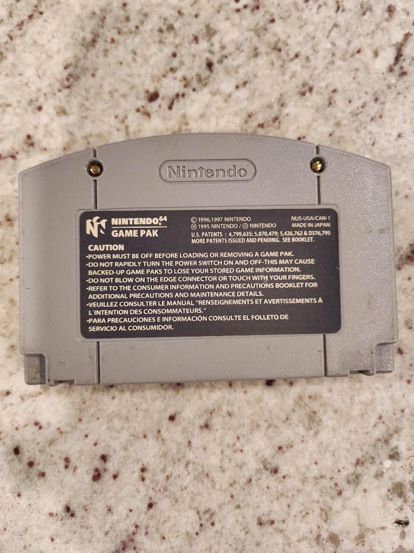 Major League Baseball Featuring Ken Giffy Jr. N64 Game