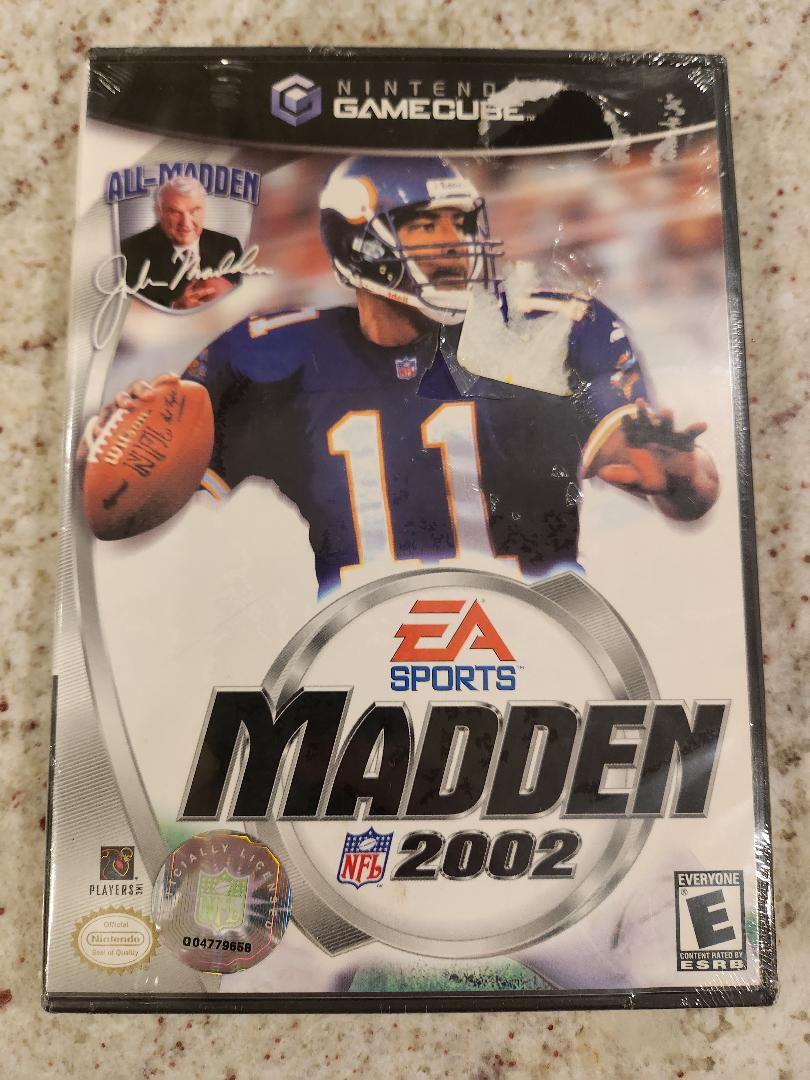 Madden NFL 2002 Nintendo GameCube Sealed NEW – JustOgGames