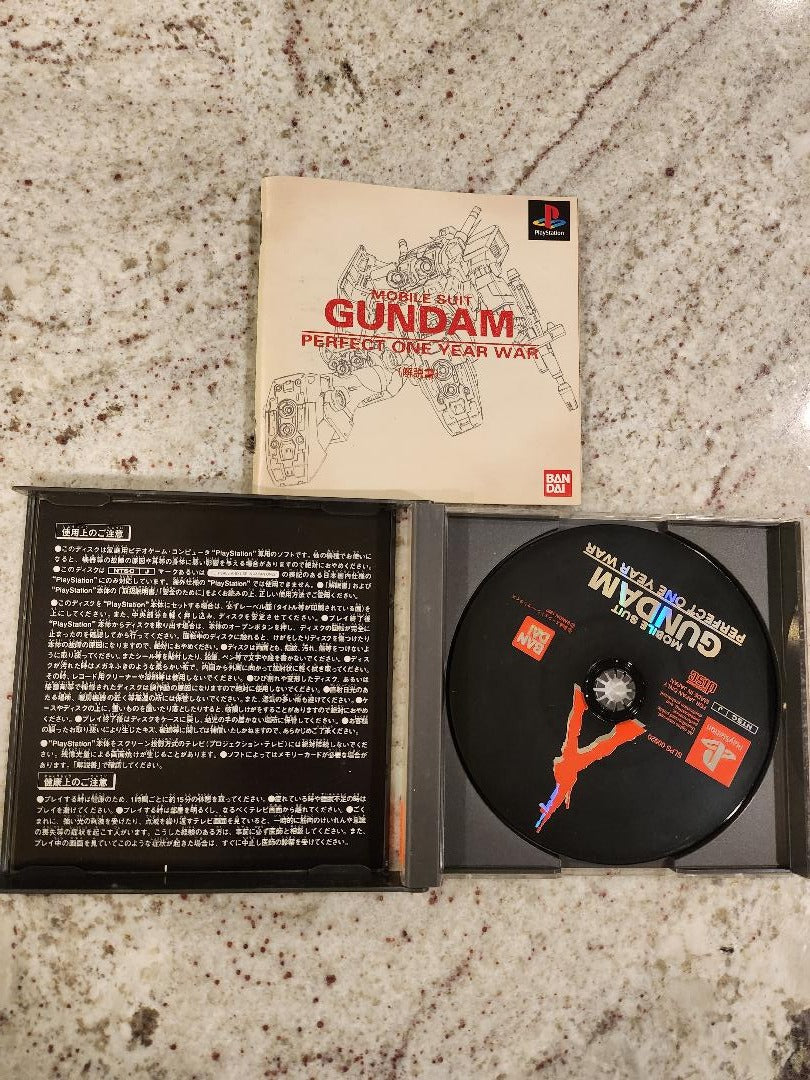 Mobile Suit Gundam Perfect One Year War PS1 Importation Japonaise
