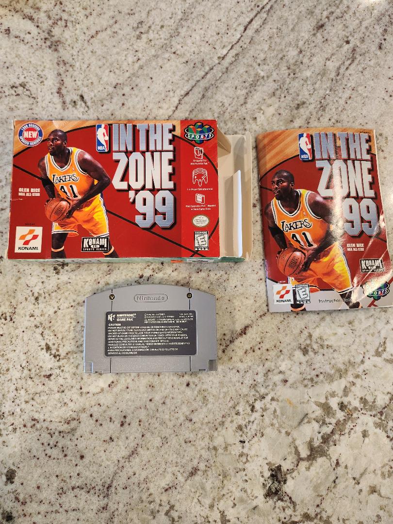 NBA : Dans la Zone '99 N64 CIB