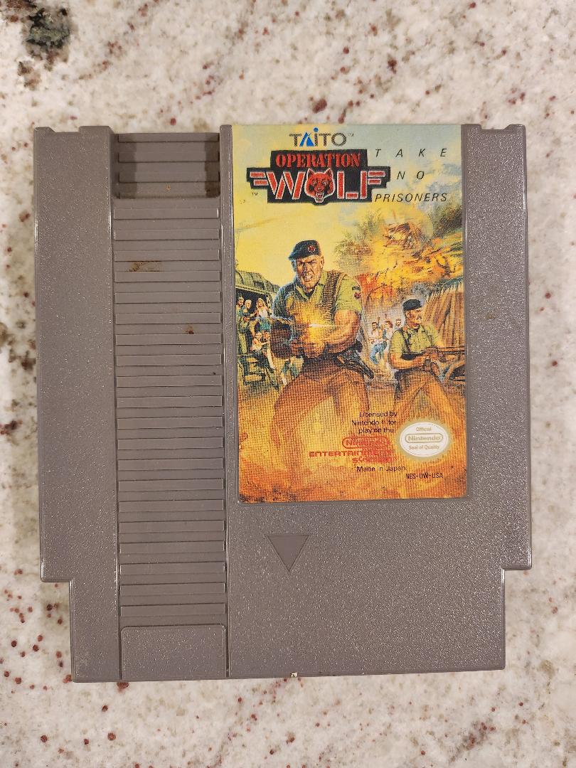 Taito's Operation Wolf Nintendo NES