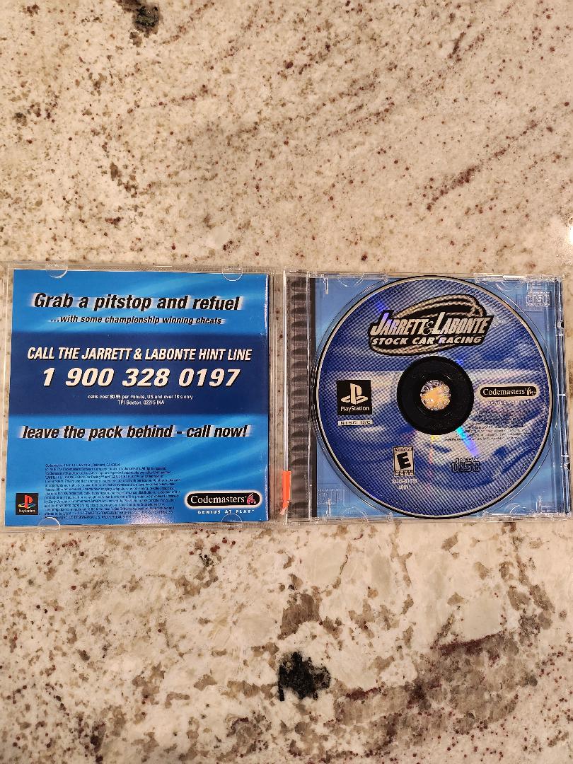 Jarrett & Labonte Stock Car Racing PS1