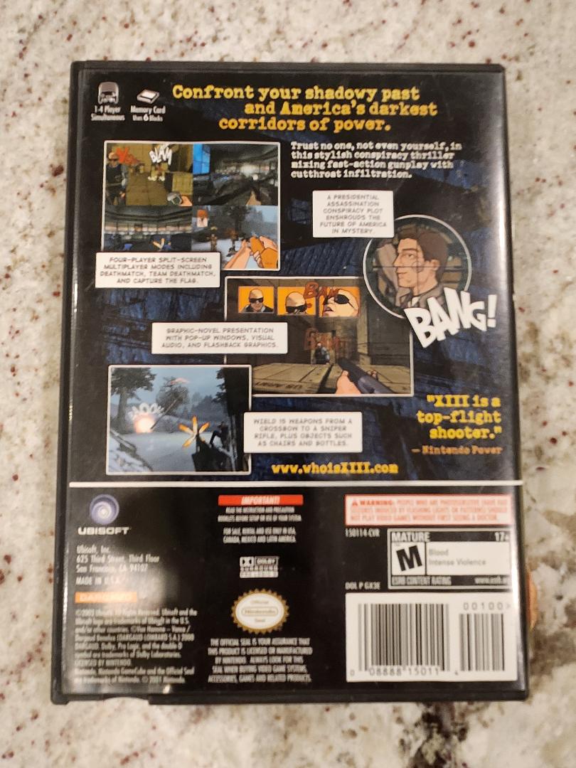 Xiii 13 Trece Nintendo GameCube