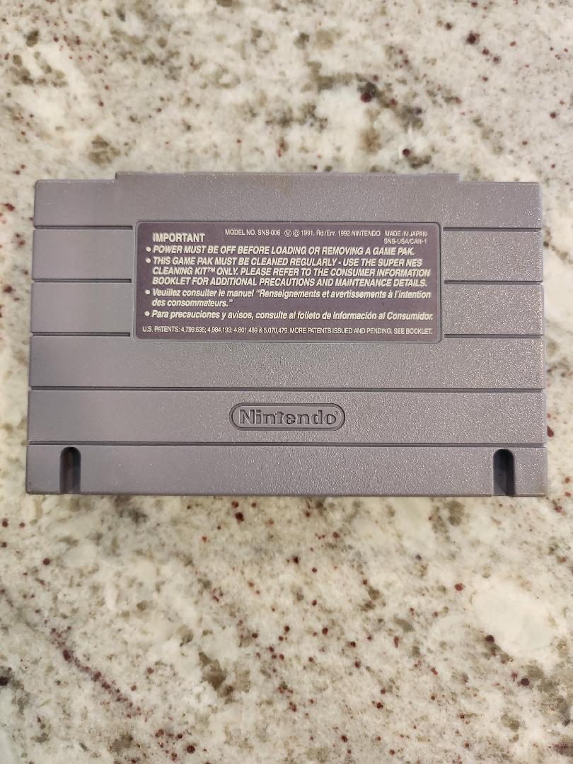 Sports Illustrated Championship Football & Baseball SNES