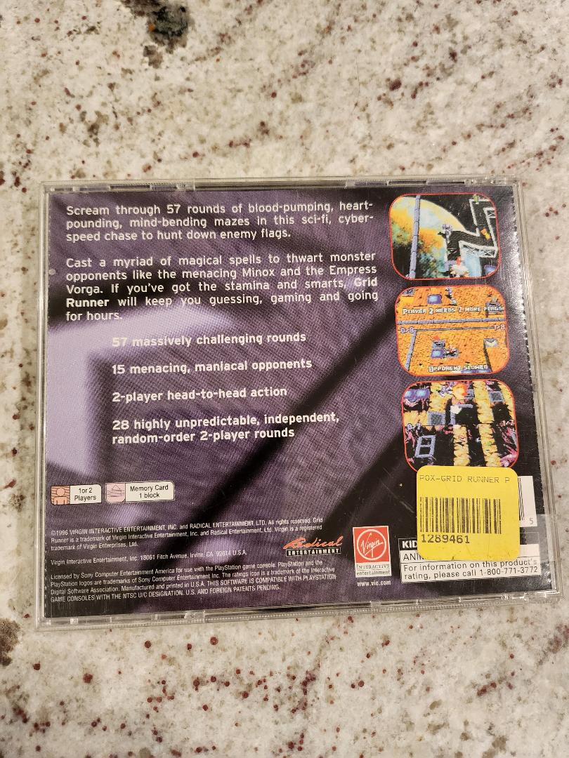Grid Runner PS1