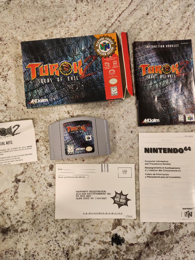 Turok 2: Seeds of Evil N64