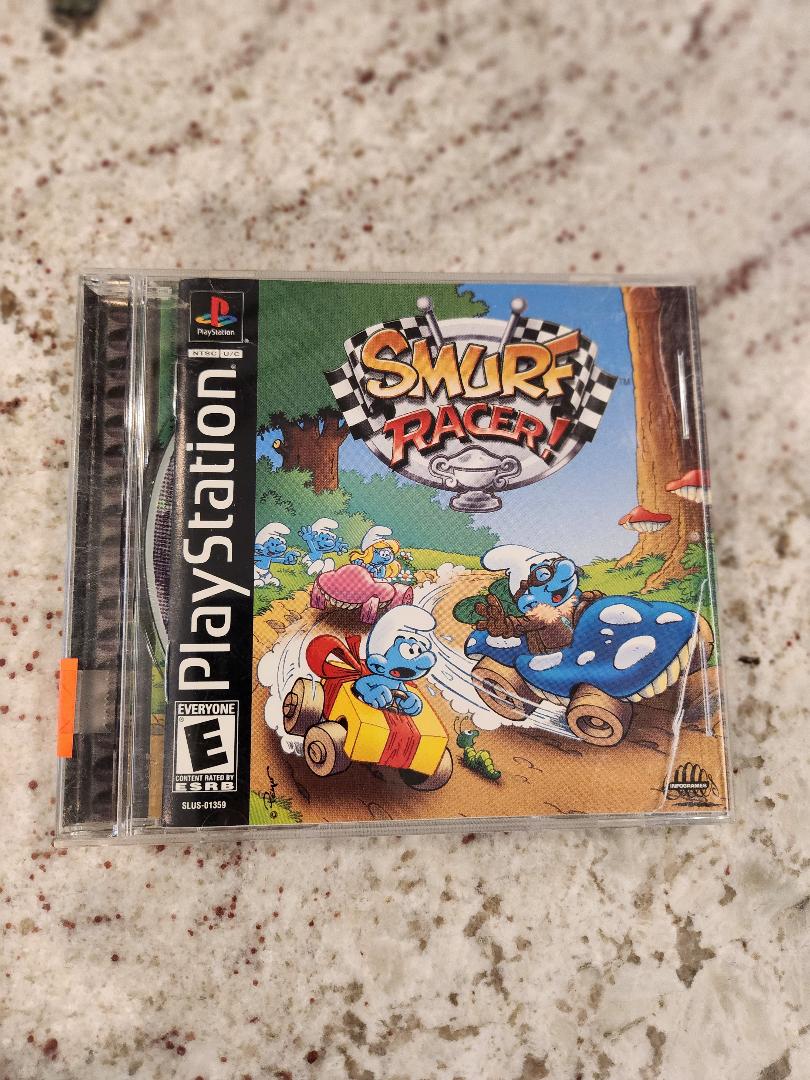 Schtroumpf Racer PS1