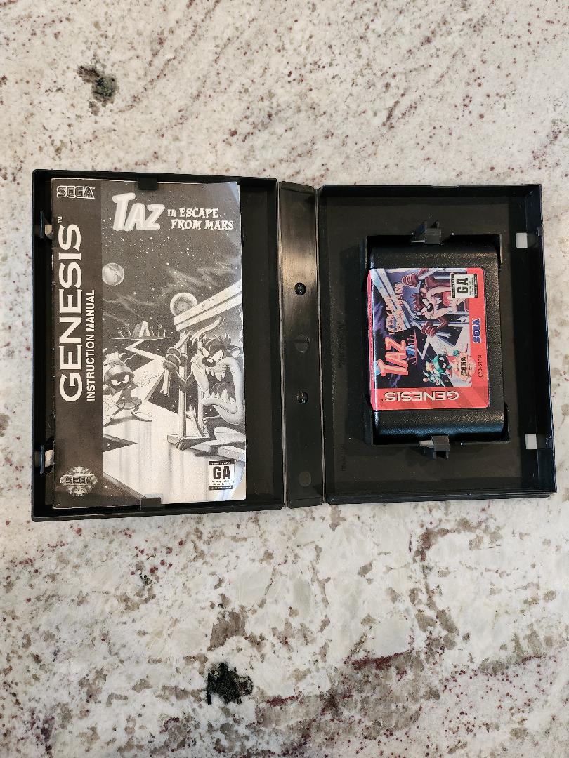 TAZ en Escape From Mars Sega Genesis CIB