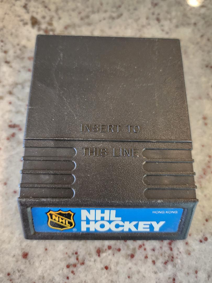 Chariot de hockey de la LNH. Seulement Intellivision