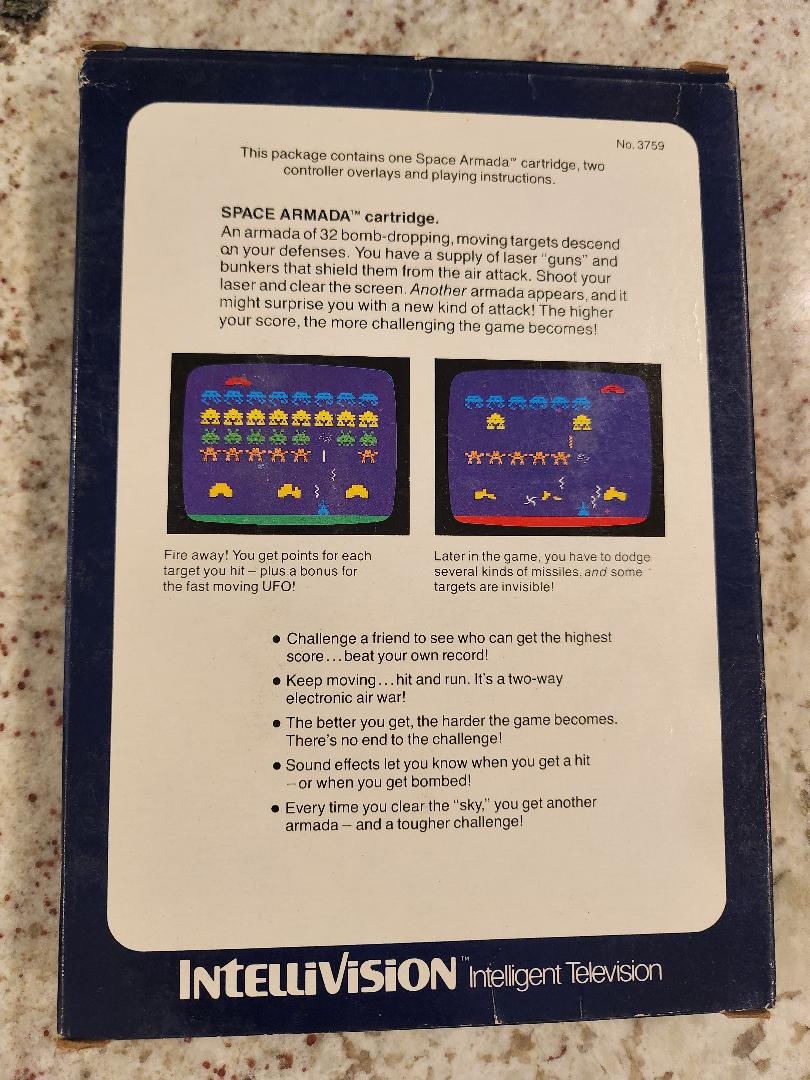 Intellivision de l'Armada de l'espace