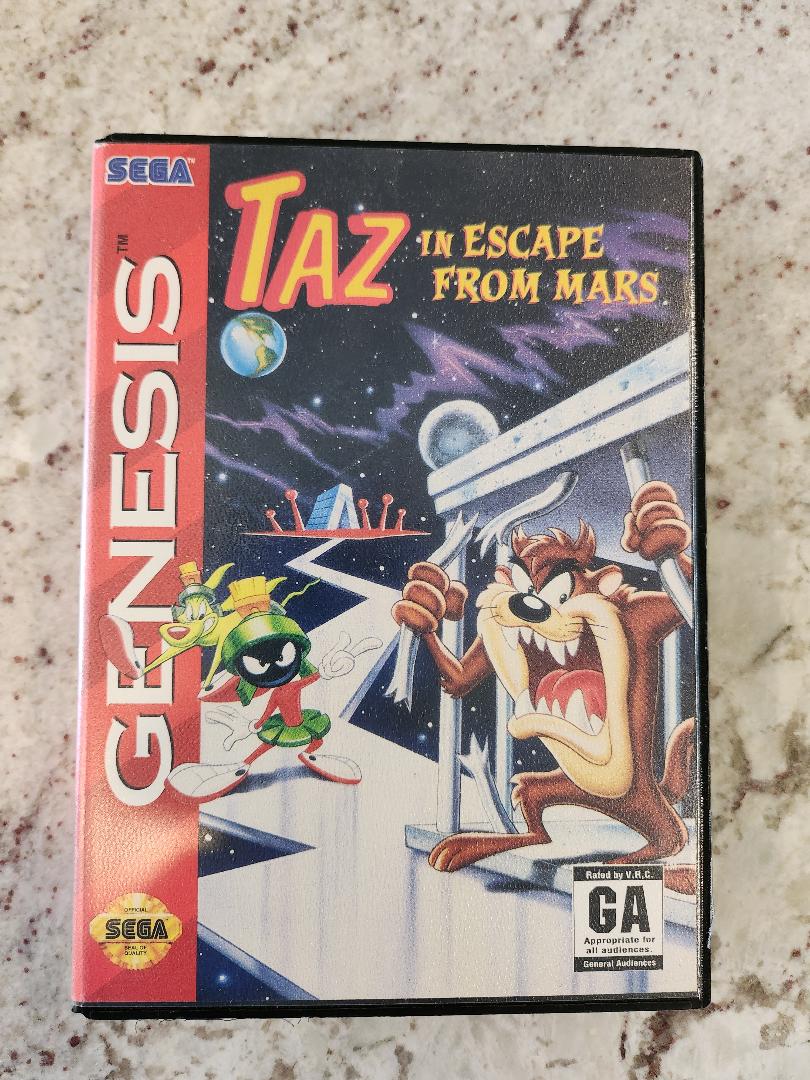 TAZ en Escape From Mars Sega Genesis CIB