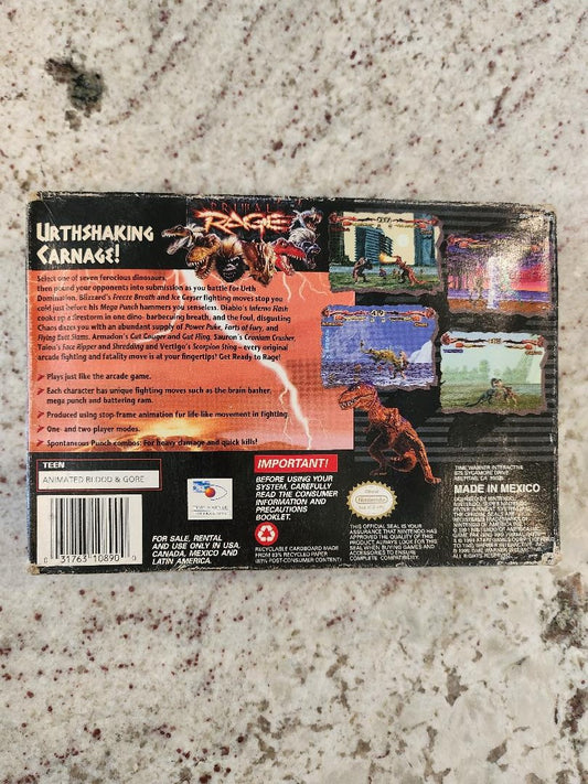 Rage primordiale SNES